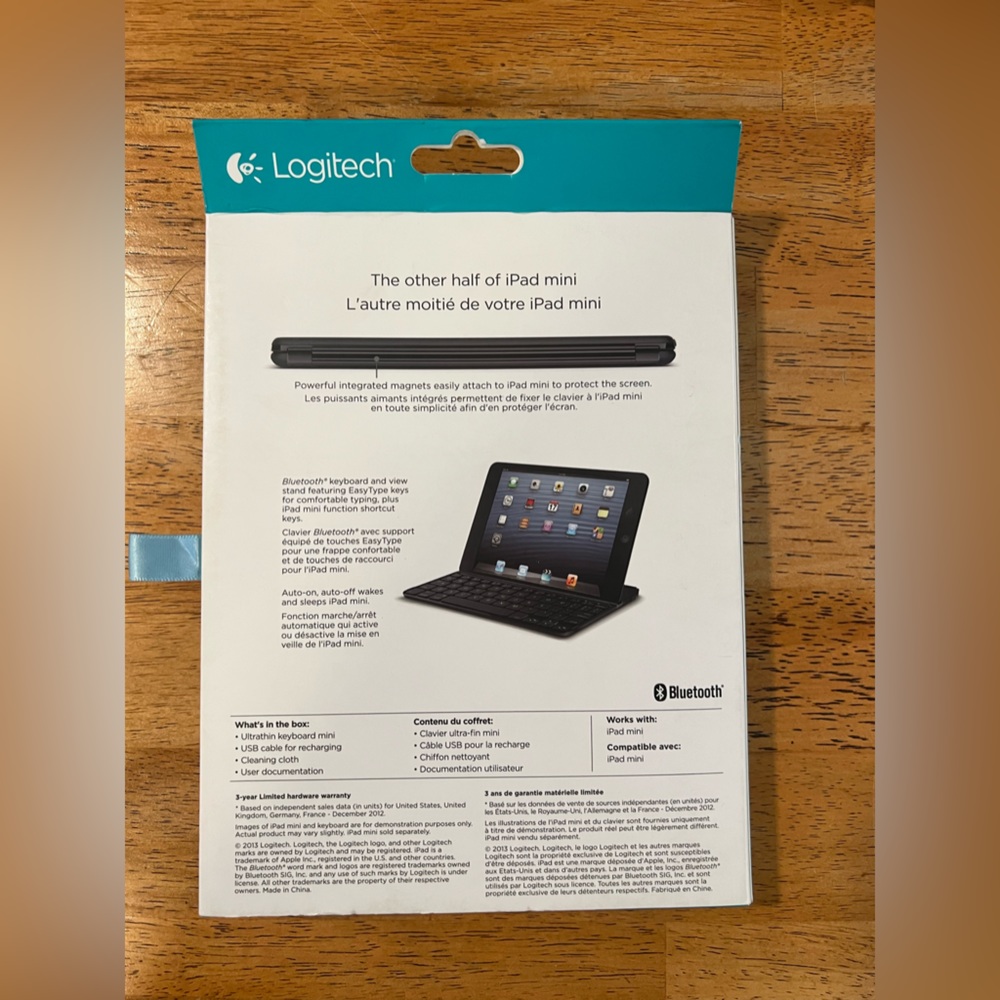 Logitech iPad Mini keyboard - Picture 2 of 4